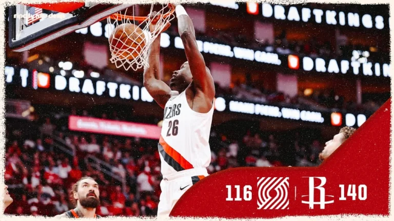 Portland Trail Blazers at Houston Rockets Highlights November 14, 2025