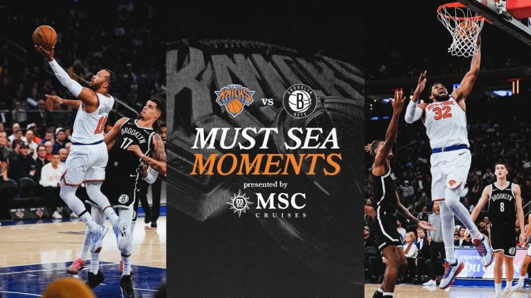 Knicks Win Against Brooklyn Nets At Madison Square Garden November 9, 2025