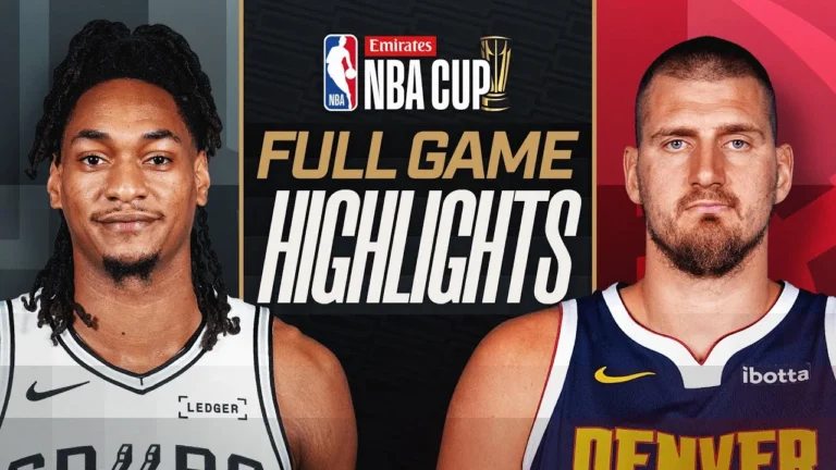 SPURS at NUGGETS EMIRATES NBA CUP FULL GAME HIGHLIGHTS November 28, 2025