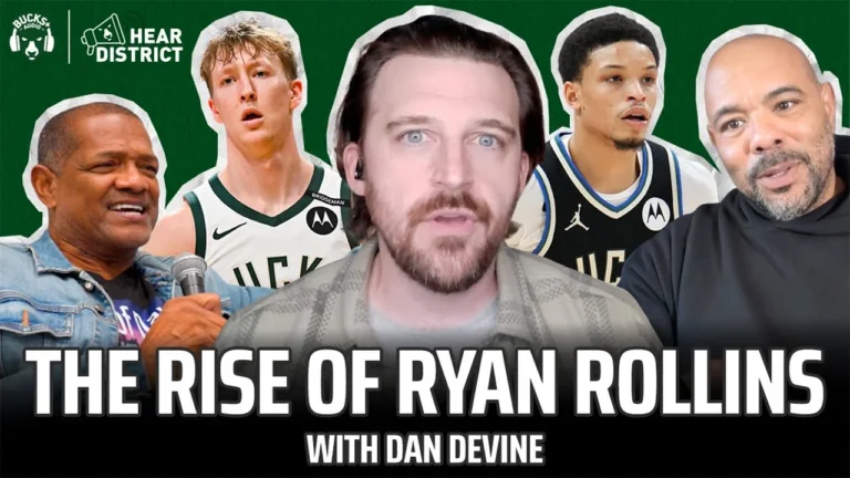Ryan Rollins Deep Dive & Bucks Big Question w Dan Devine MJ’s Viral Moment (Hear District Ep. 88)