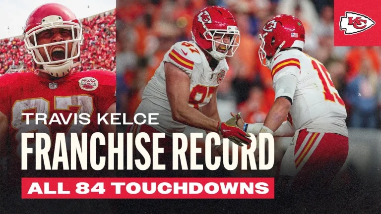 All 84 Franchise-Record Travis Kelce Career Touchdowns Kansas City Chiefs