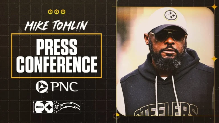 Coach Tomlin Press Conference (Week 10 at Los Angeles Chargers) Pittsburgh Steelers