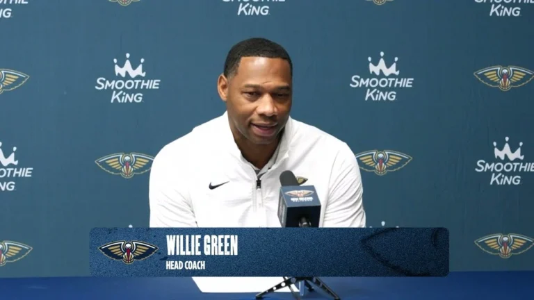 Willie Green recaps loss vs. Portland Pelicans-Trail Blazers Postgame 11 12 2025