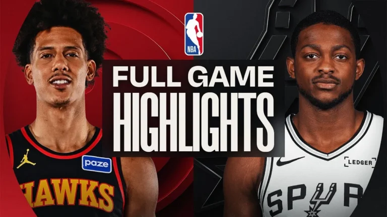 HAWKS at SPURS FULL GAME HIGHLIGHTS November 20, 2025
