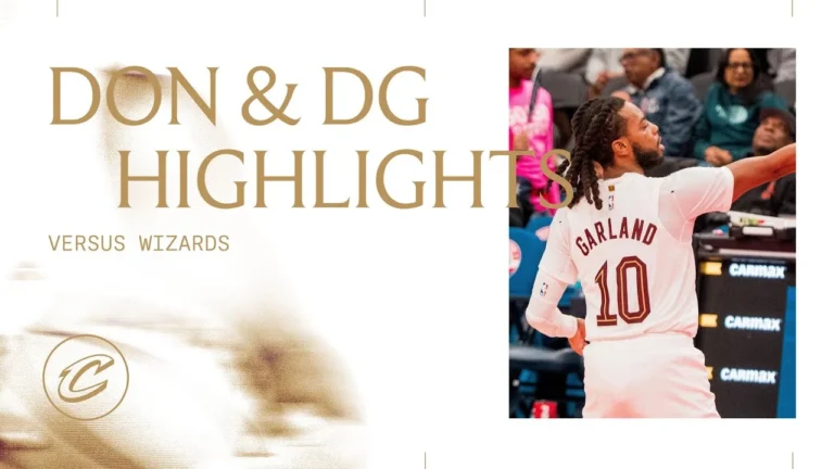 Cavs at Wizards Donovan and Darius Highlights 11.07.2025