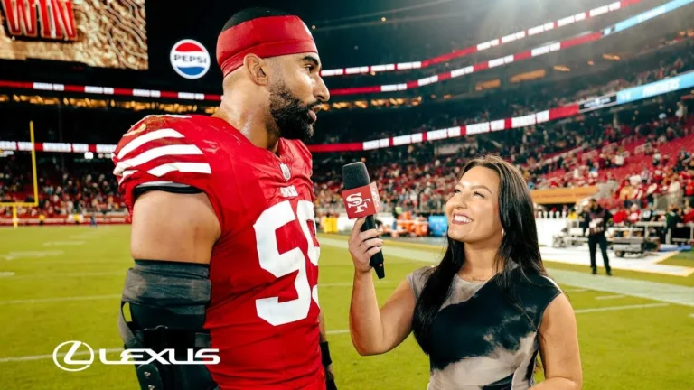 Curtis Robinson Talks First NFL Start, Recaps ‘MNF’ Win vs. Carolina Panthers 49ers