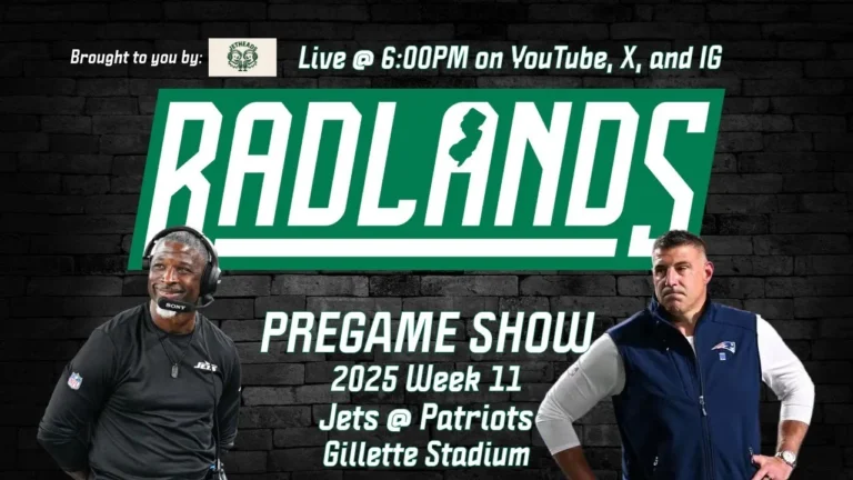 Jets Patriots: Week 11 JetHeads Pregame Show