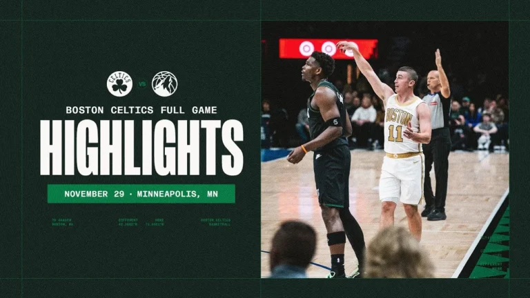 Boston Celtics fall 119-115 to Minnesota Timberwolves and Anthony Edwards Extended Highlights
