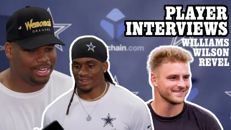 Cowboys Players on Making Debuts on Monday Night Football Player Interviews