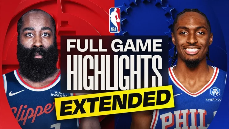 EXTENDED: CLIPPERS at 76ERS FULL GAME HIGHLIGHTS November 17, 2025