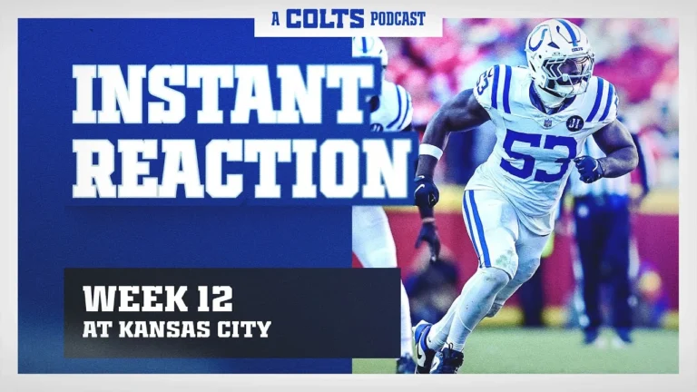 Colts offense falters in OT loss to Chiefs Instant Reaction
