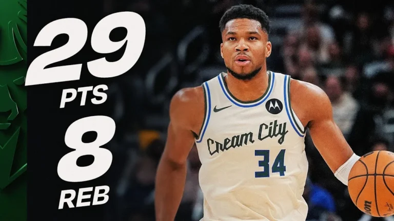 Giannis Antetokounmpo Drops 29 PTS & 8 REBS vs Nets November 29, 2025