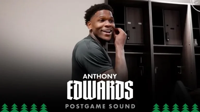 Feeling Like Myself Again. Anthony Edwards Postgame Sound 11.09.25