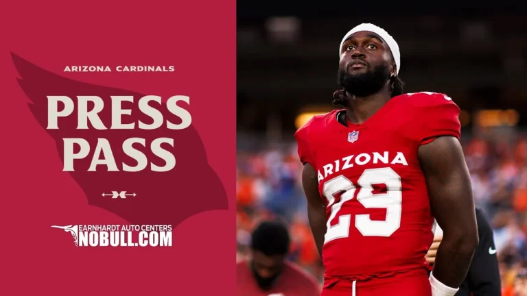 CB Denzel Burke Press Conference – 11.10.25 AZ Cardinals