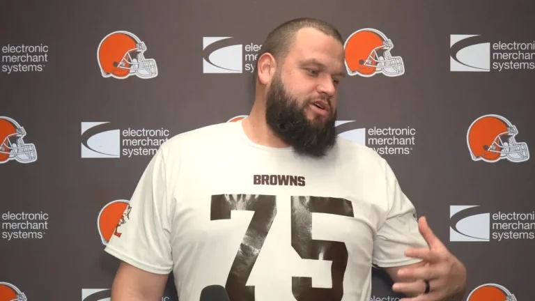 Joel Bitonio, Grant Delpit, Carson Schwesinger Press Conference November 5th, 2025