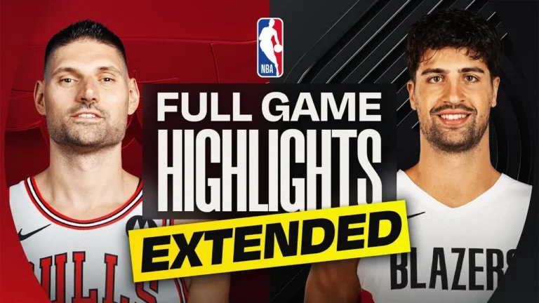 EXTENDED: BULLS at TRAIL BLAZERS FULL GAME HIGHLIGHTS November 19, 2025