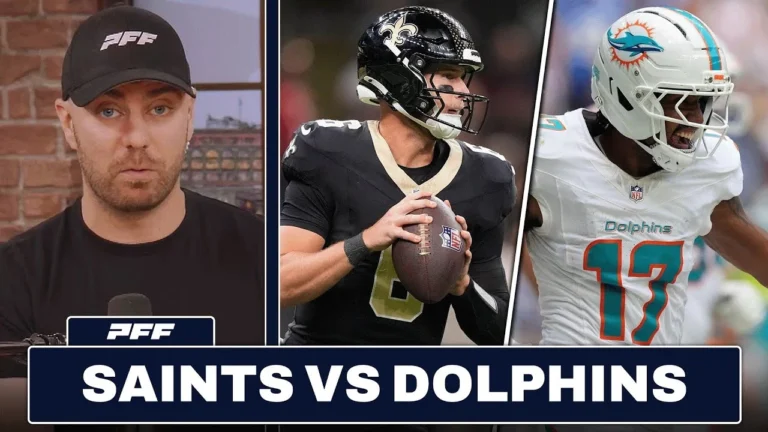 New Orleans Saints vs. Miami Dolphins Preview & Prediction PFF