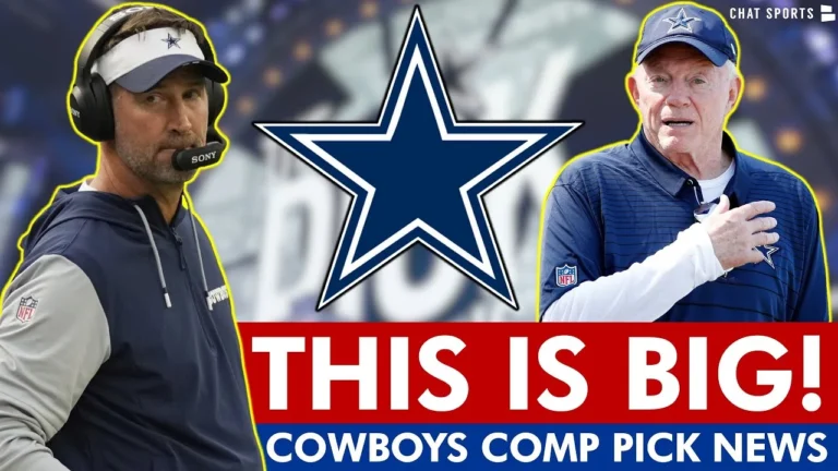 Cowboys Fans Get The BEST NEWS POSSIBLE On 2026 NFL Draft Comp Picks