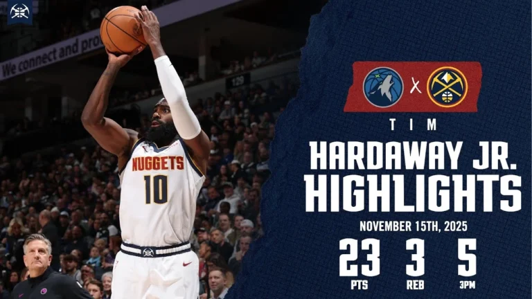 Tim Hardaway Jr. Game Highlights vs. MIN 11 15 25