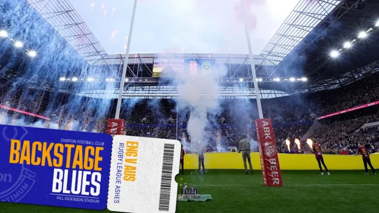 Go behind-the-scenes at Hill Dickinson Stadium’s Rugby League Ashes showpiece BACKSTAGE BLUES