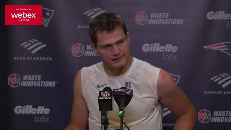 Drake Maye on Defeating the Bengals: Good to Get a Win. Patriots Press Conference