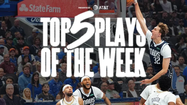 Top 5 Plays of the Week! 11 19 25 – 11 23 25