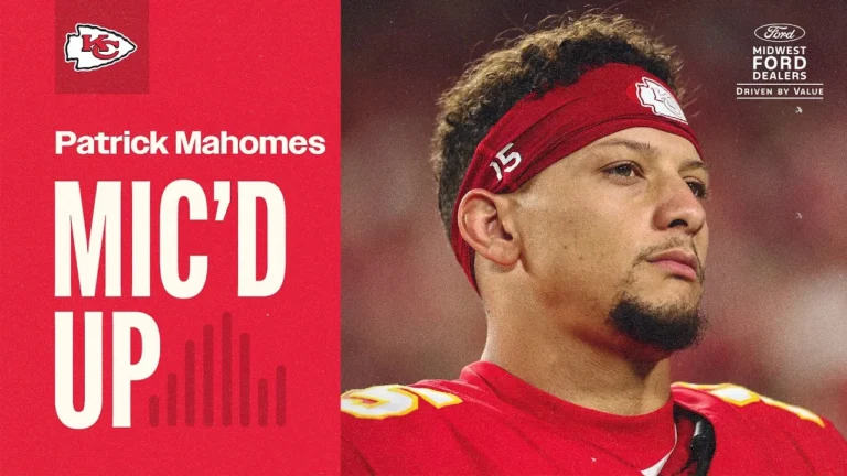 Patrick Mahomes was MIC’D UP for Kansas City Chiefs Week 8 Win vs Washington Commanders