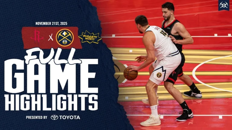 Denver Nuggets BEAT Houston Rockets Toyota Game Recap