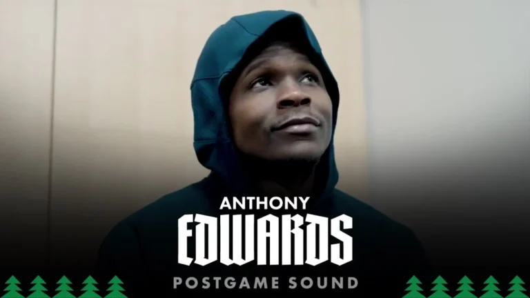 I Tried To Play More Traditional Basketball Today. Anthony Edwards Postgame Sound 11.05.25
