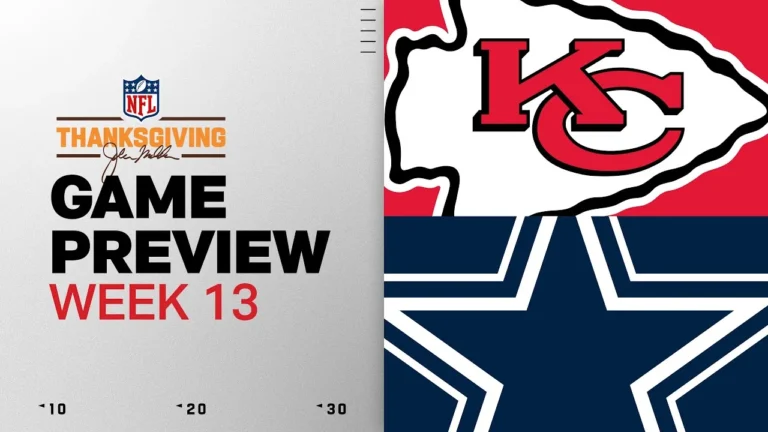 Kansas City Chiefs vs Dallas Cowboys Week 13 Game Preview