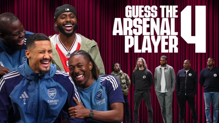 WHO ARE THE FRAUDS!? GUESS THE ARSENAL PLAYER 4 William Saliba, Ebere Eze, Sharky & Frimmy