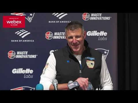 Mike Vrabel: In the End, We Got the Stops When We Needed It. Patriots Press Conference