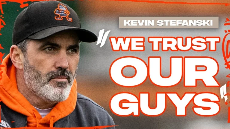 Kevin Stefanski Press Conference: We trust our guys