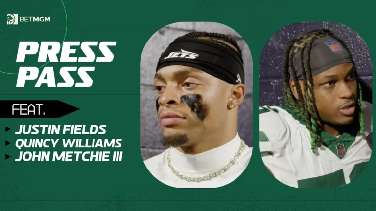 Justin Fields & John Metchie III Speak on Week 11 vs. Patriots and Growth Moving Forward