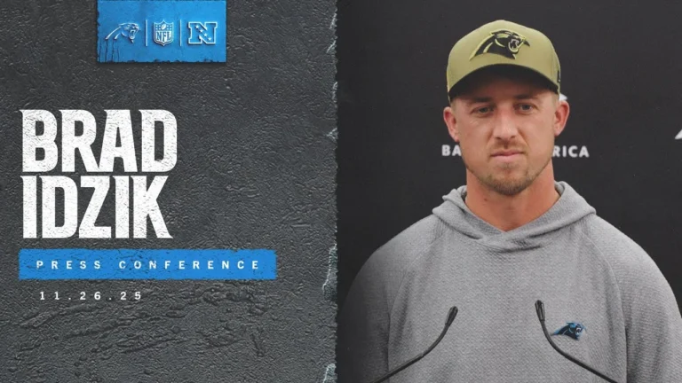 Brad Idzik on offensive balance heading into Week 13 matchup with the Rams Carolina Panthers