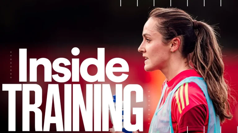 Preparing For Manchester City Clash Inside Training