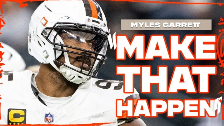 Myles Garrett Press Conference: Make that happen