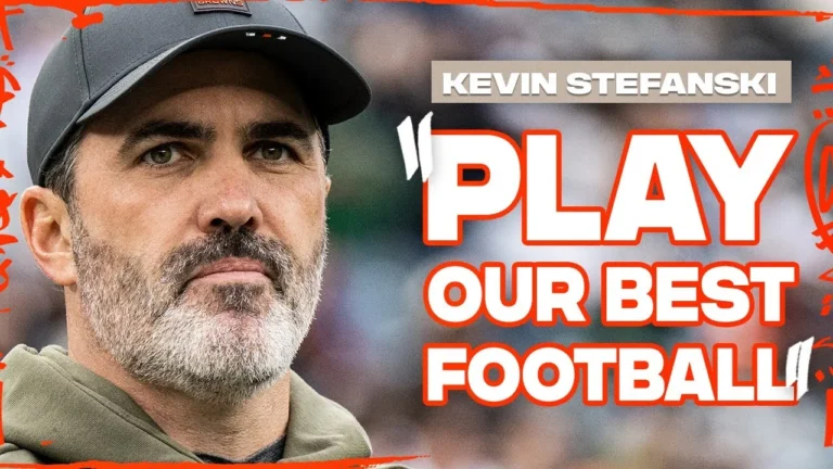 Kevin Stefanski Press Conference: Play our best football