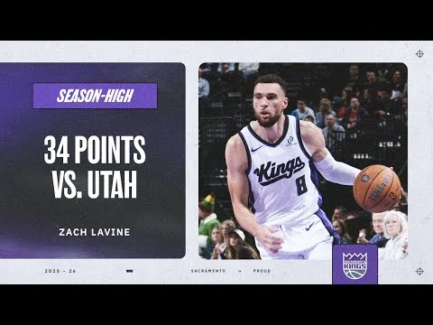 Zach LaVine drops 34 vs. Jazz! Highlights vs. Utah Jazz 11.25.25