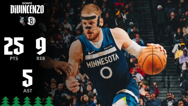 Donte DiVincenzo Goes Off With 25 Points Vs The Brooklyn Nets 11.03.25