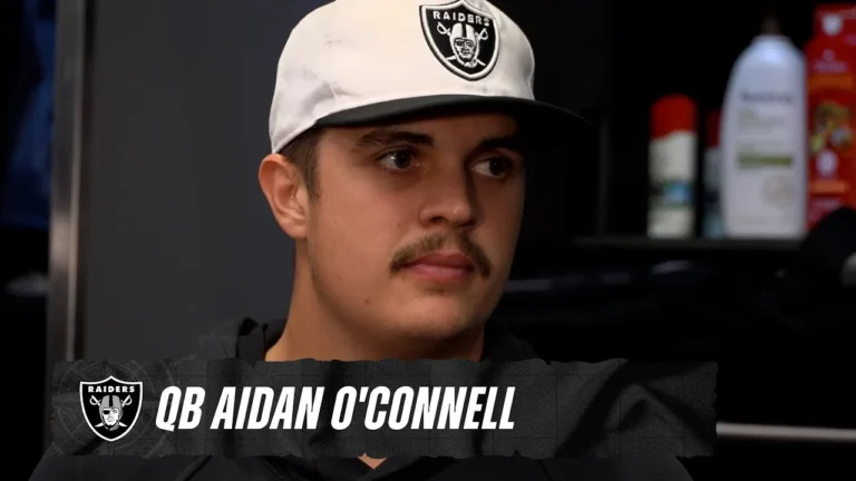 Aidan OConnell on His Return From Injury: Excited To Be Back’