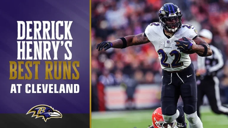 Highlights: Derrick Henry’s Top Plays at Browns Baltimore Ravens