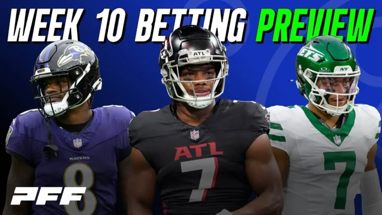2025 NFL Week 10 Betting Preview PFF NFL Show