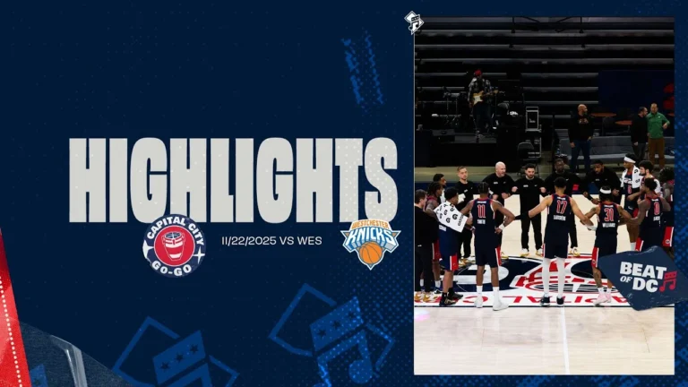 Highlights: Capital City Go-Go vs Westchester Knicks 11.22.25