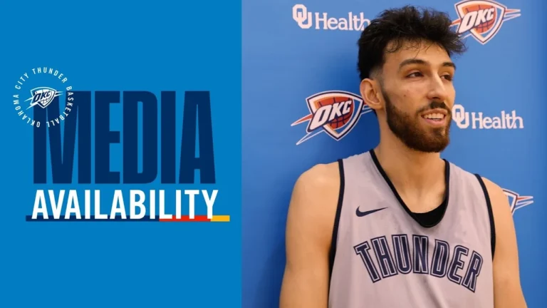 Practice Media Availability with Chet and Coach Daigneault November 25, 2025 OKC Thunder