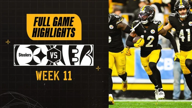 Steelers Top Plays in 34-12 Win vs. Bengals Pittsburgh Steelers