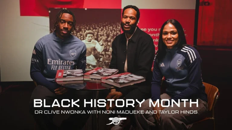 Black History Month Dr Clive Nwonka sits down with Noni Madueke and Taylor Hinds