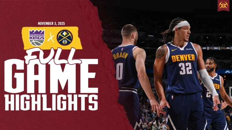 Denver Nuggets Full Game Highlights vs. SAC