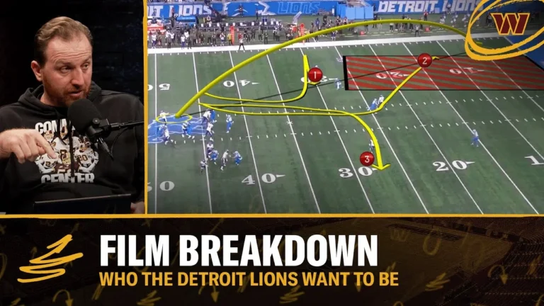 Who Dan Campbell Wants Jared Goff and the Lions to BE Film Breakdown Washington Commanders NFL