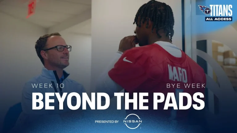 72 Hours with Titans Broadcaster Taylor Zarzour Beyond The Pads presented by Nissan
